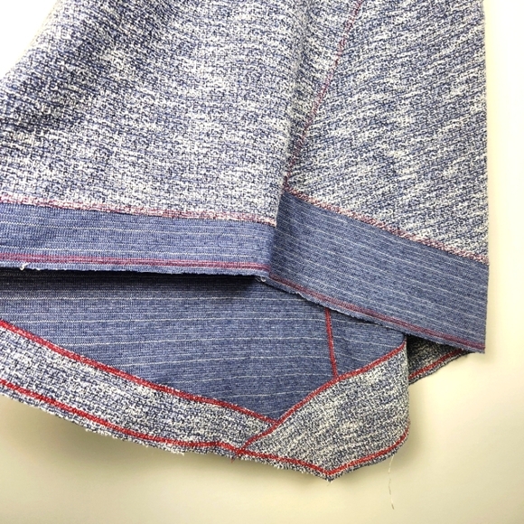 Anthropologie Left Of Center Knit Patch Tank Dress Asymmetrical Hem Size S - Picture 9 of 9